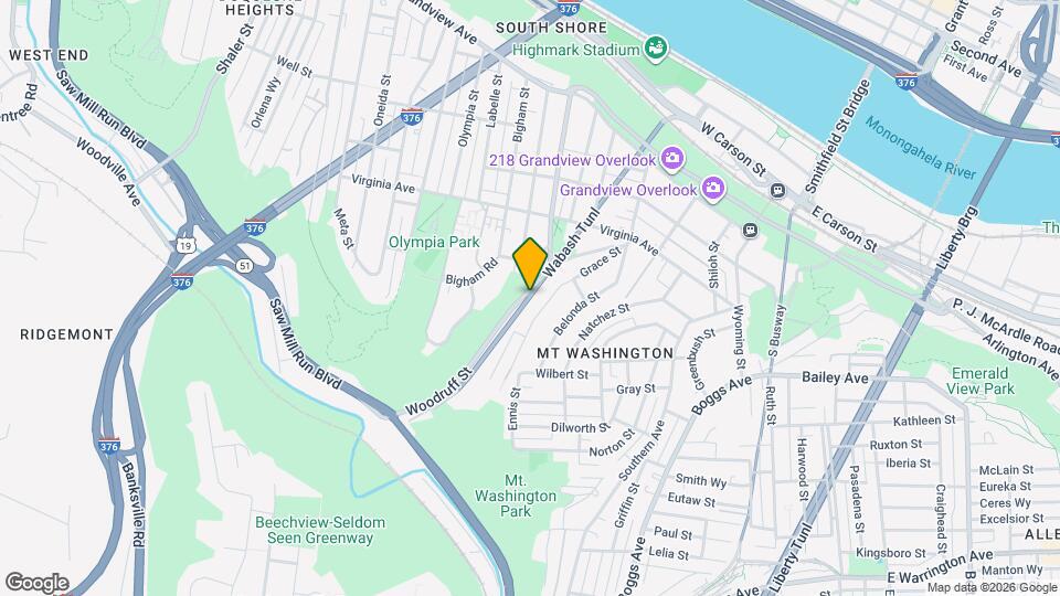 385 Woodruff St Map and Location Details