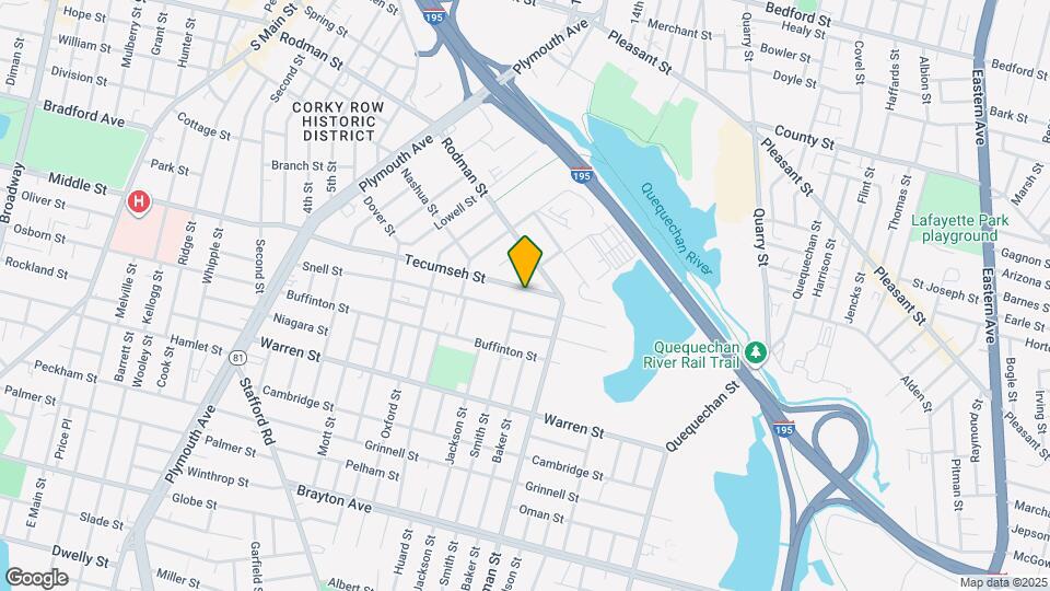 475 Tecumseh St, Unit Unit 1 Map and Location Details