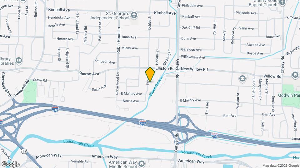 1706 Echles St Map and Location Details