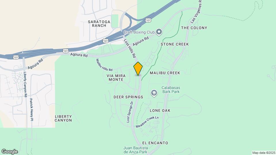 4202 Lost Springs Dr Map and Location Details
