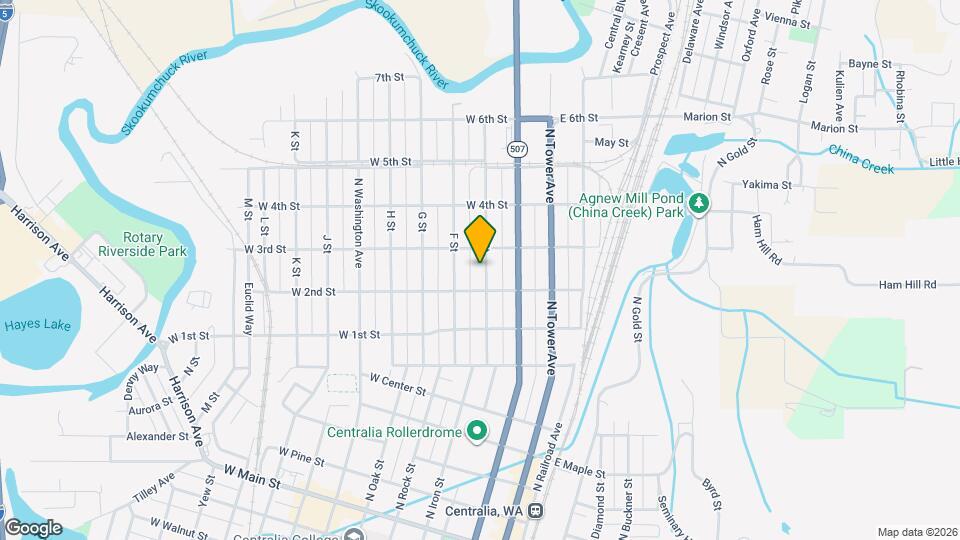 815 E St Map and Location Details