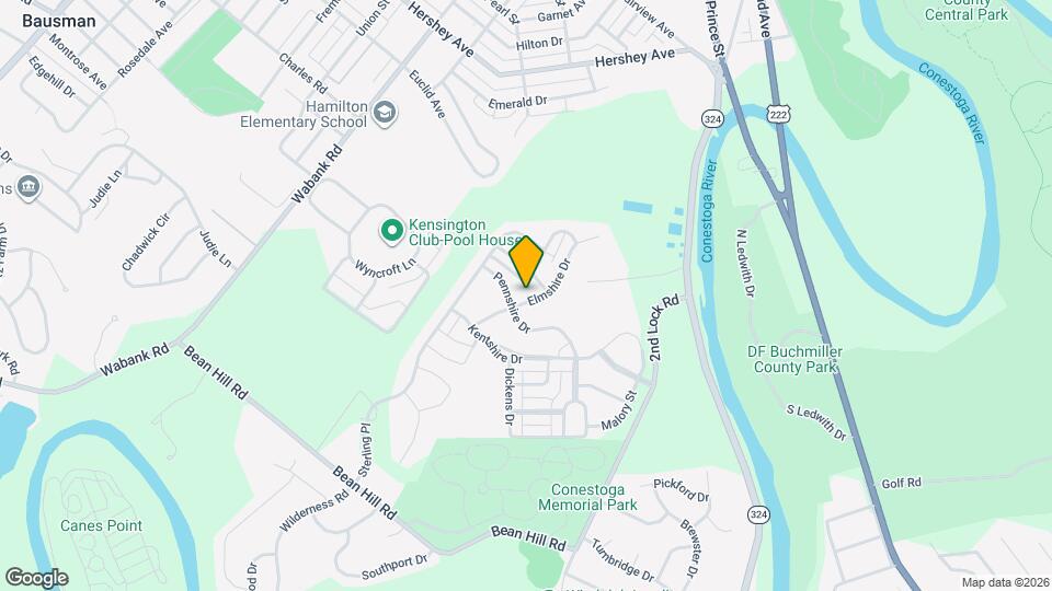 204 Elmshire Dr Map and Location Details