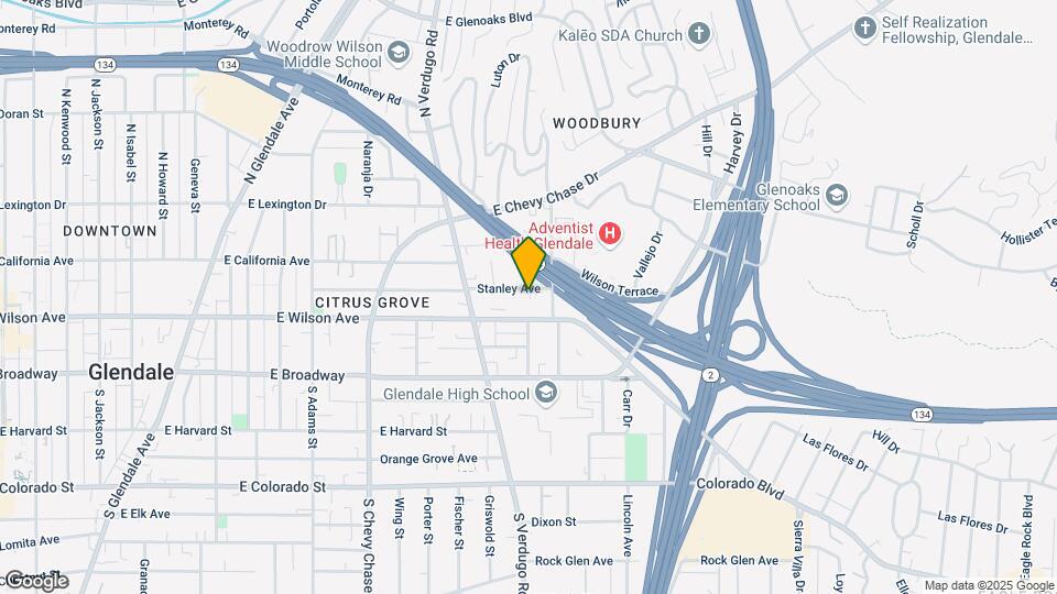 1454 Stanley Ave Mapa y Detalles de la Ubicación