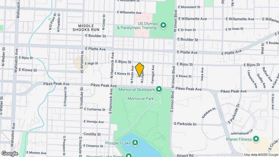 24 N Logan Ave Map and Location Details