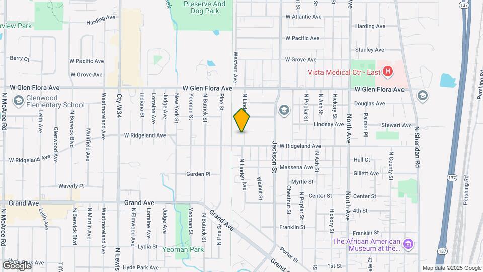 1101 Fairfield Cir Map and Location Details