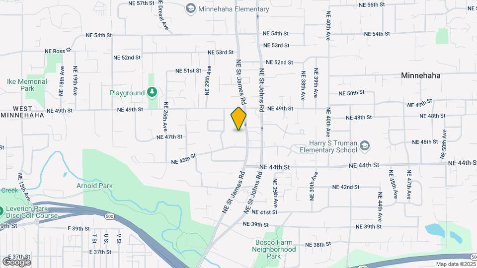 4608-4620 NE St James Rd Map and Location Details