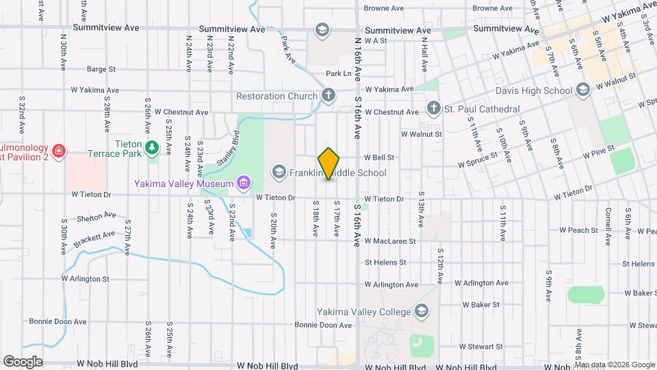 418 S 17th Ave Map and Location Details
