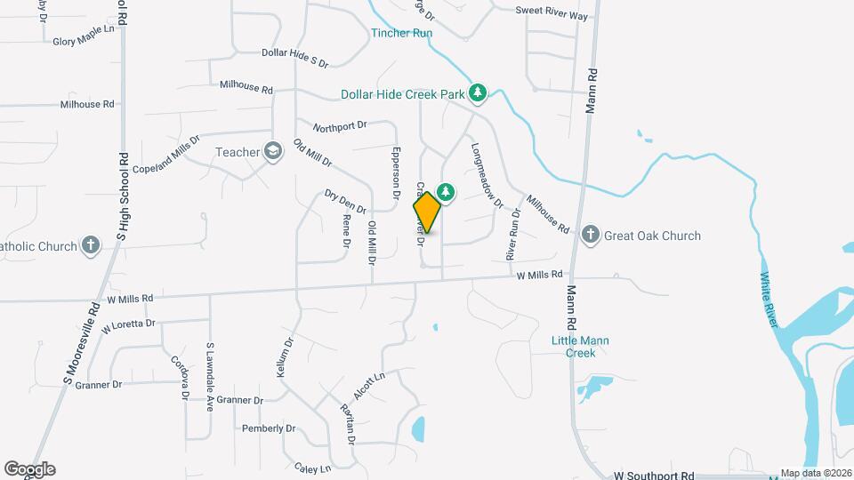 6339 Cradle River Dr Map and Location Details