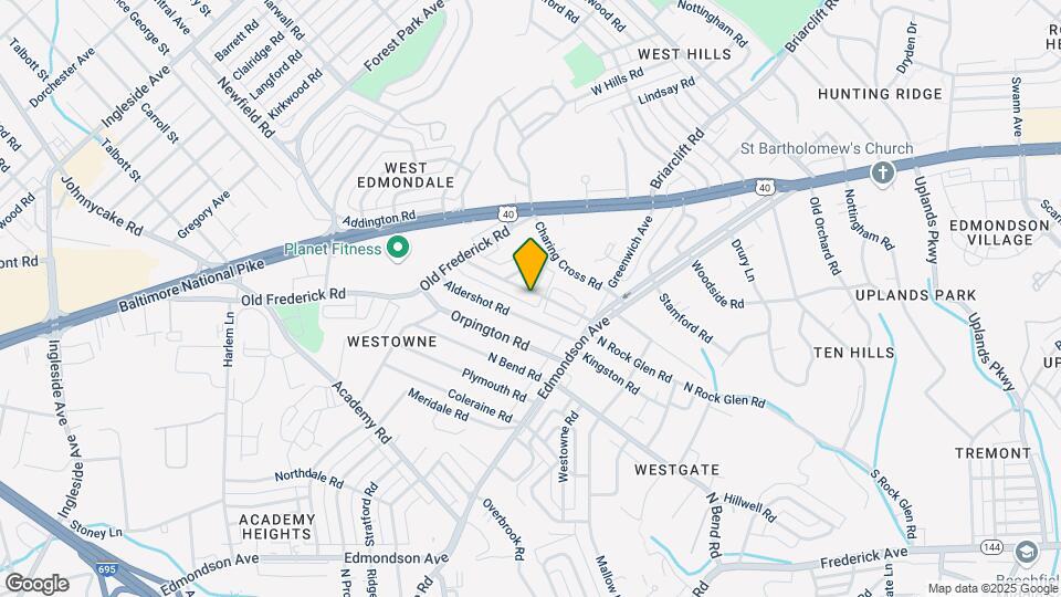710 Braeside Rd Map and Location Details