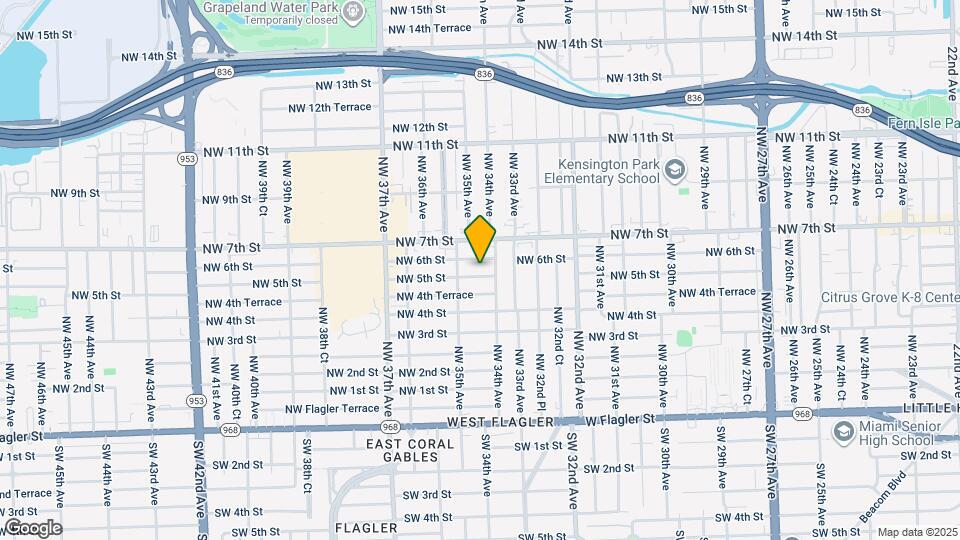 3427 NW 5th St Map and Location Details
