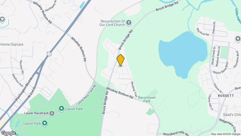 8624 Red Rock Ln Map and Location Details