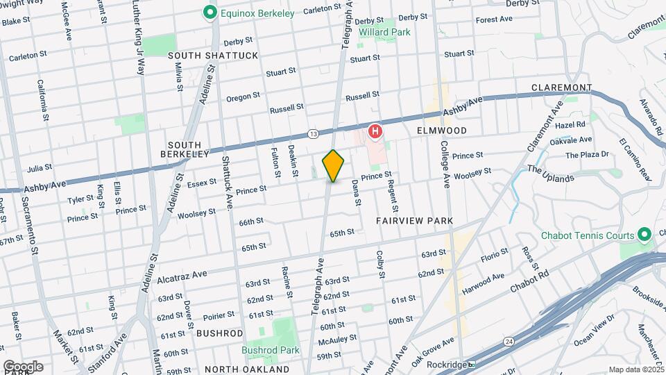 3111 Telegraph Ave Mapa y Detalles de la Ubicación