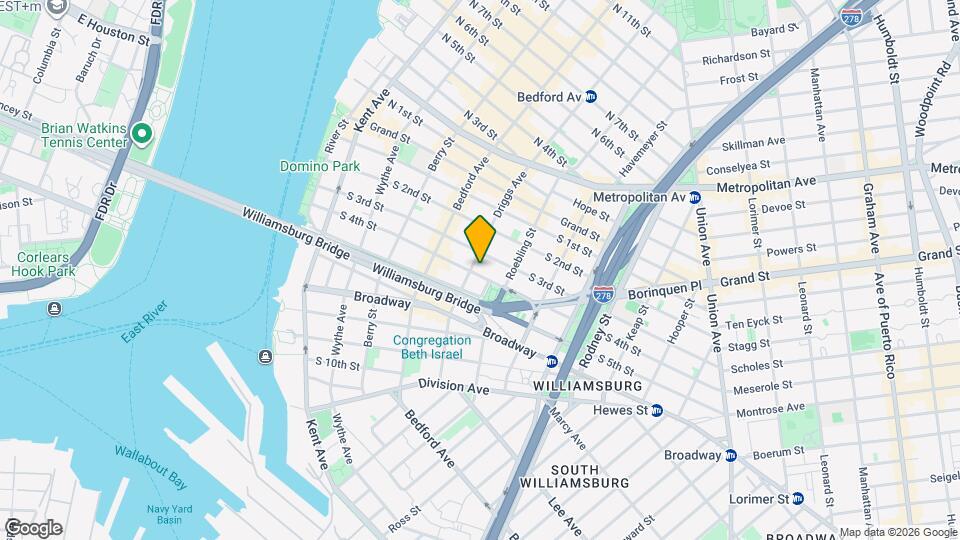 175 S 4th St Map and Location Details