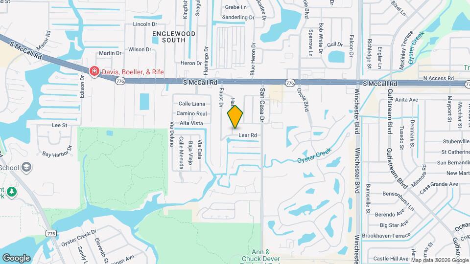 2626 Lear Rd Map and Location Details