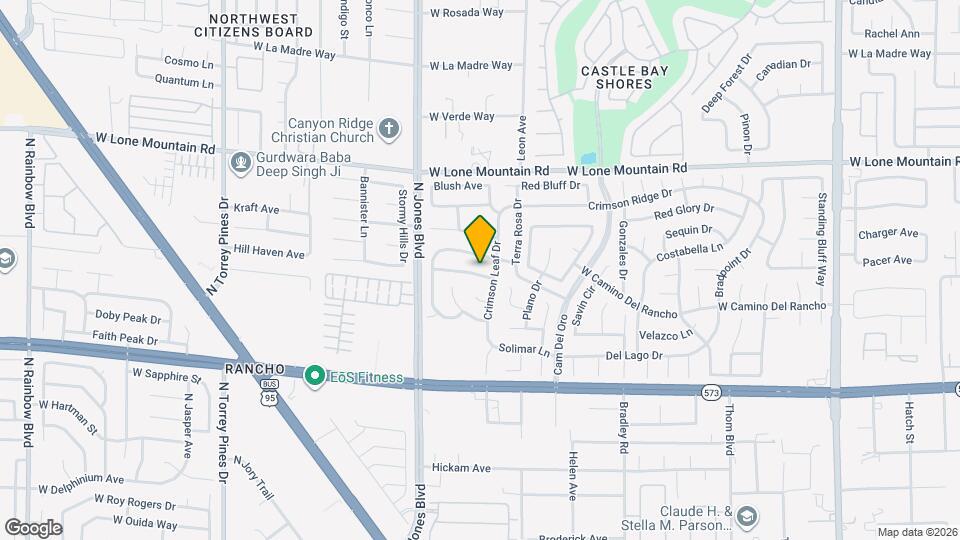 5808 Ventana Dr Map and Location Details