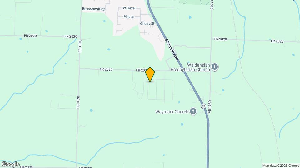 1105 Abbey Ave Map and Location Details