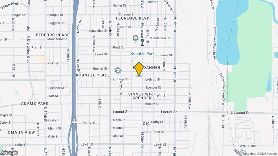 2005 Edward R Danner Plz Map and Location Details