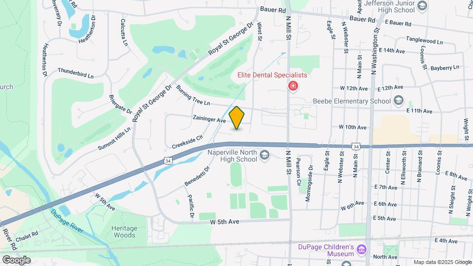 985 West Ct Map and Location Details