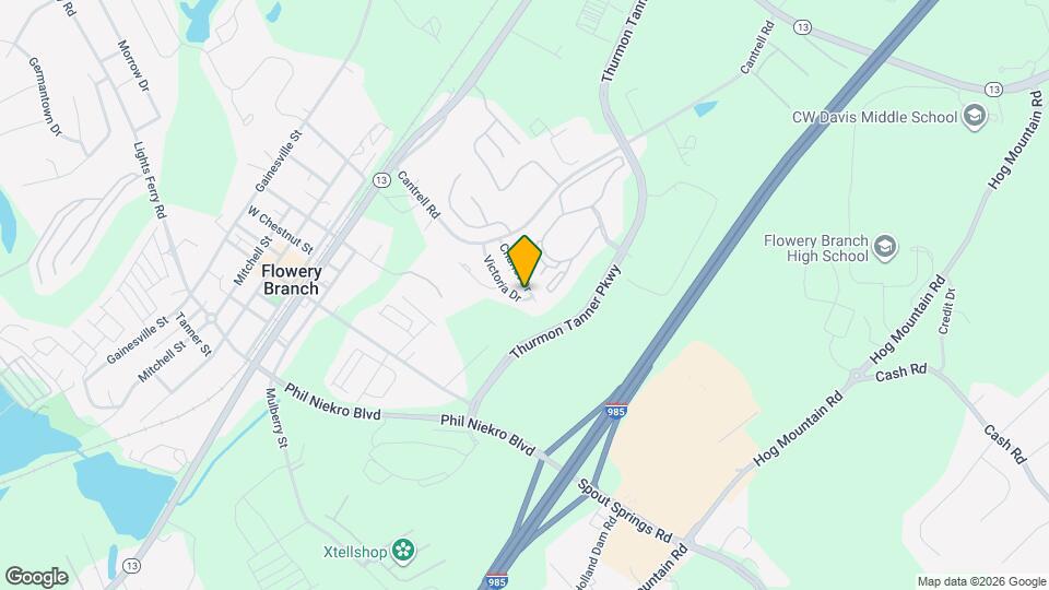 4764 Chariot Dr Map and Location Details