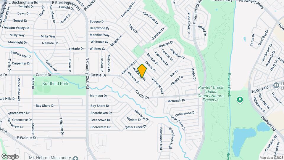 1910 Whiteoak Dr Map and Location Details