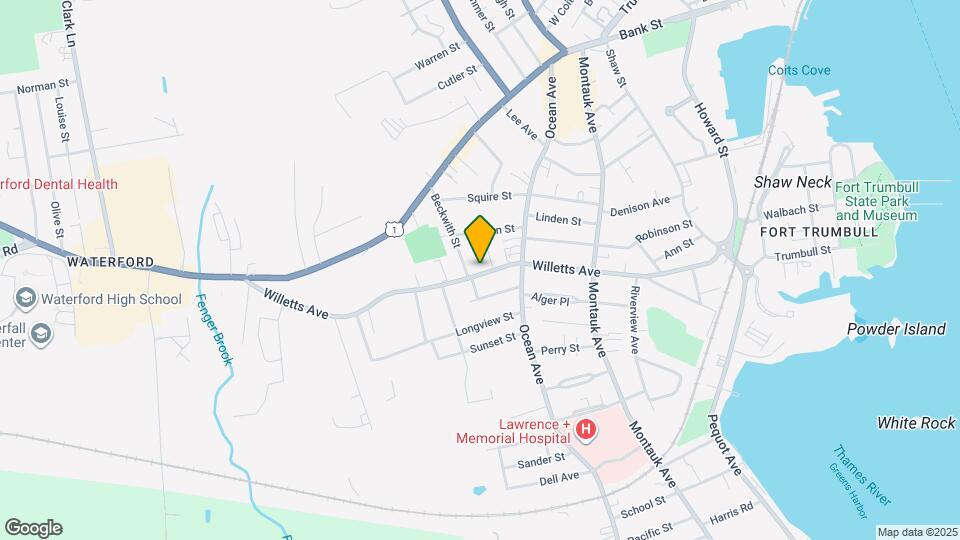 245 Willetts Ave Map and Location Details