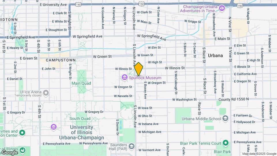 809 W California Ave Map and Location Details