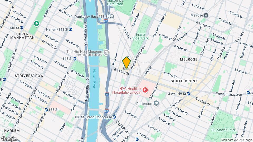 149 E 149th St Map and Location Details