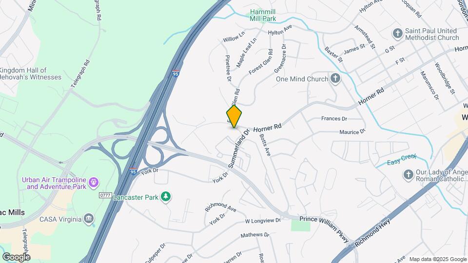 13621 Garfield Pl Map and Location Details