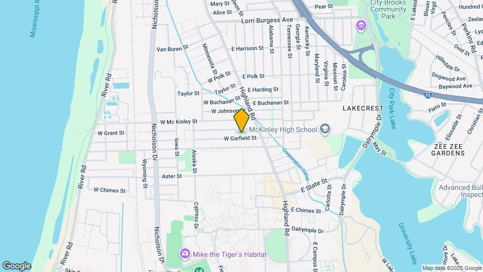 278 W Garfield St Map and Location Details