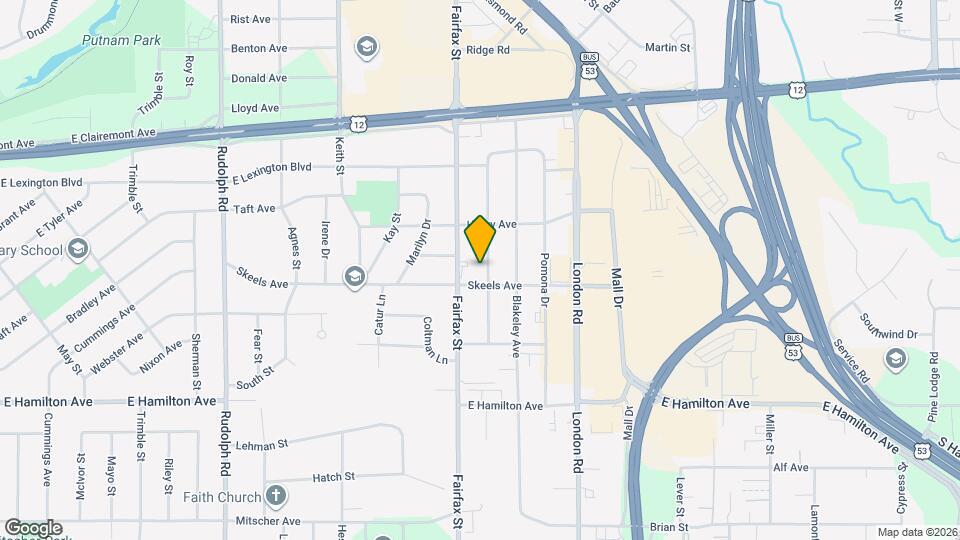 2820-2822 Beverly Hills Dr Map and Location Details