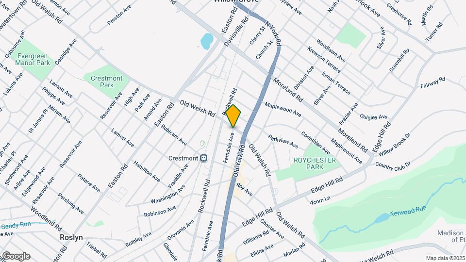 2116 Old Welsh Road, Unit C Map and Location Details