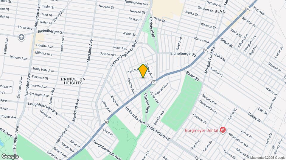 4632 Rosa Ave Map and Location Details