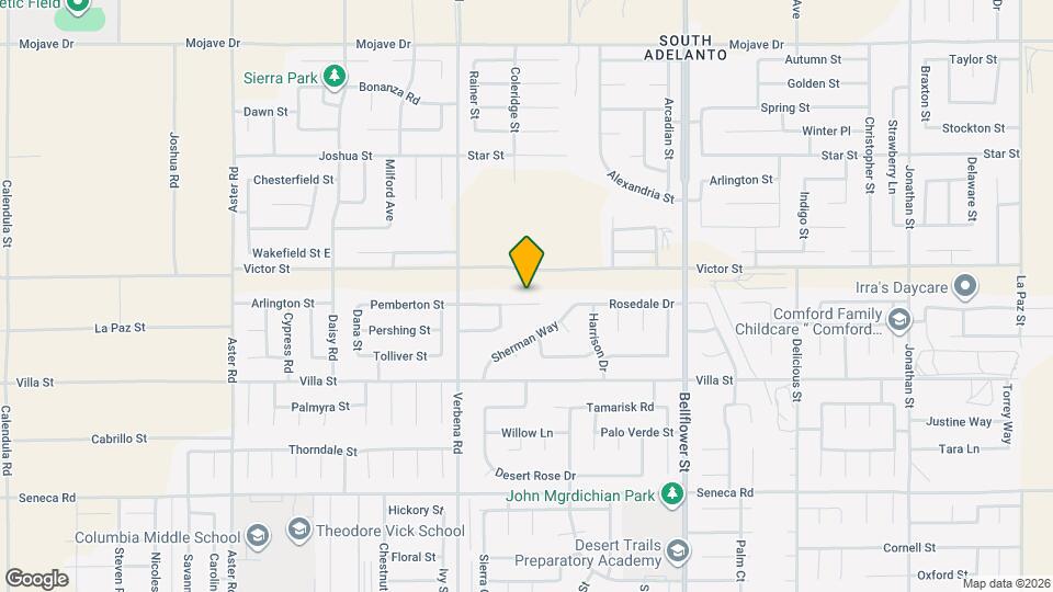 11028 Pemberton Way Map and Location Details