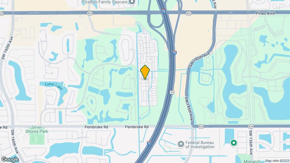 14703 SW 11th Ct Mapa y Detalles de la Ubicación