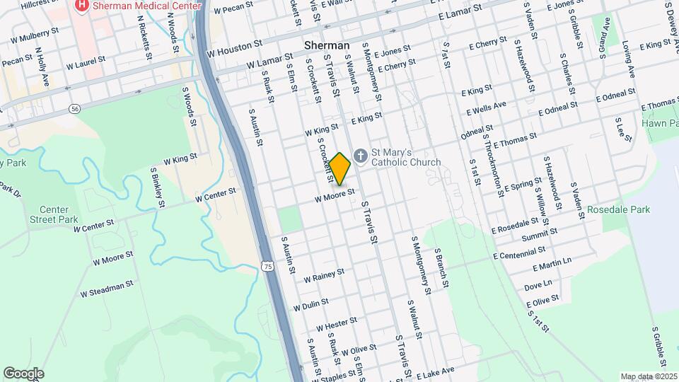 827 S Crockett St, Unit 301 Mapa y Detalles de la Ubicación