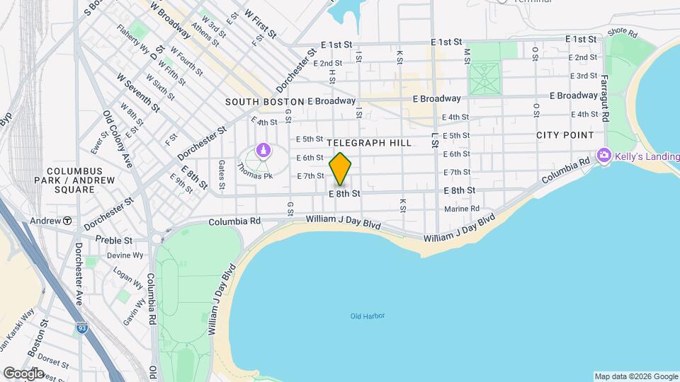 506 E 8th St Map and Location Details