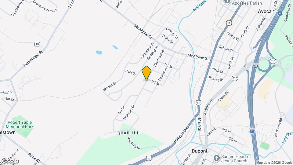 505 Pittston Ave, Unit 505 Pittston Ave Map and Location Details