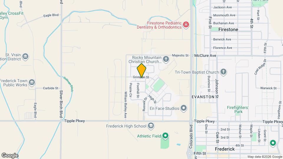 5735 Prairie Cir Map and Location Details
