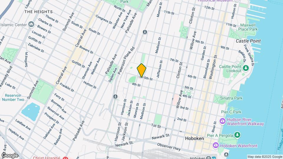 416 Monroe St Map and Location Details
