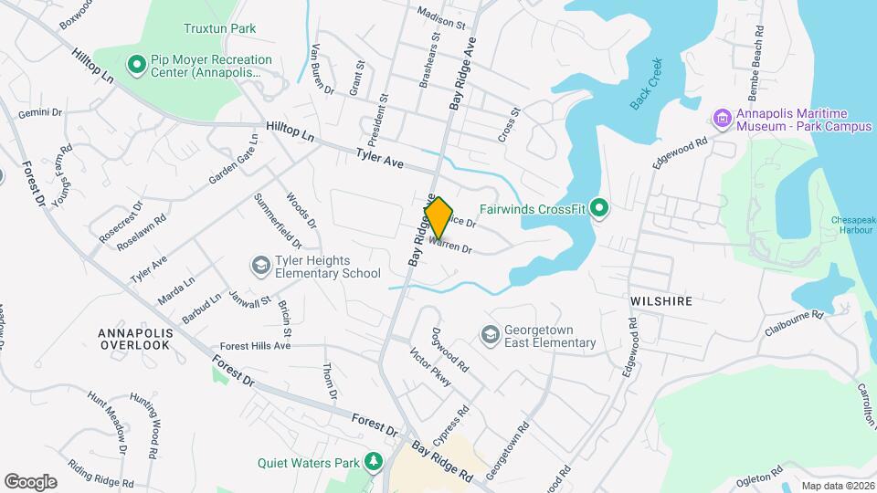 757 Warren Dr Map and Location Details