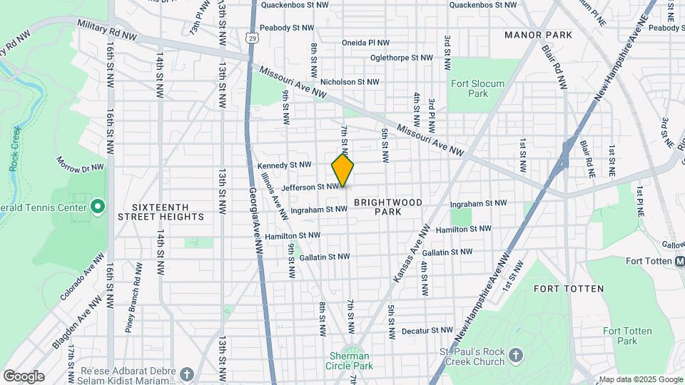 700 Jefferson St NW Map and Location Details