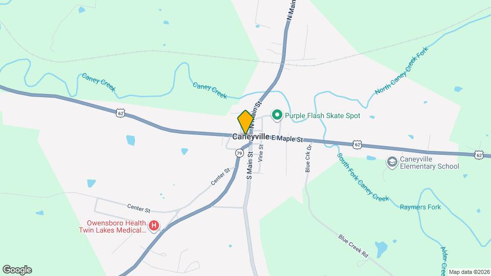 101 W Maple St Map and Location Details