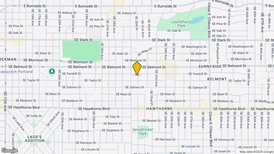 1009 SE 31st Ave Map and Location Details