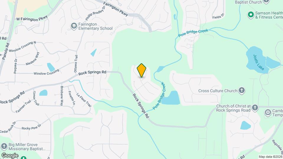 3316 Pennington Dr Map and Location Details