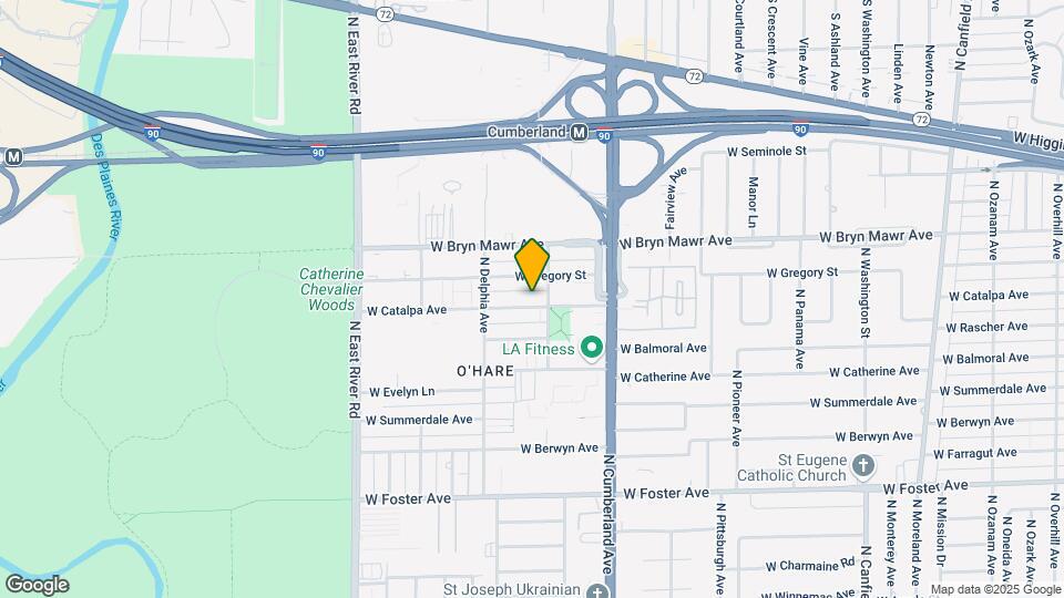 8514 W Catalpa Ave Mapa y Detalles de la Ubicación