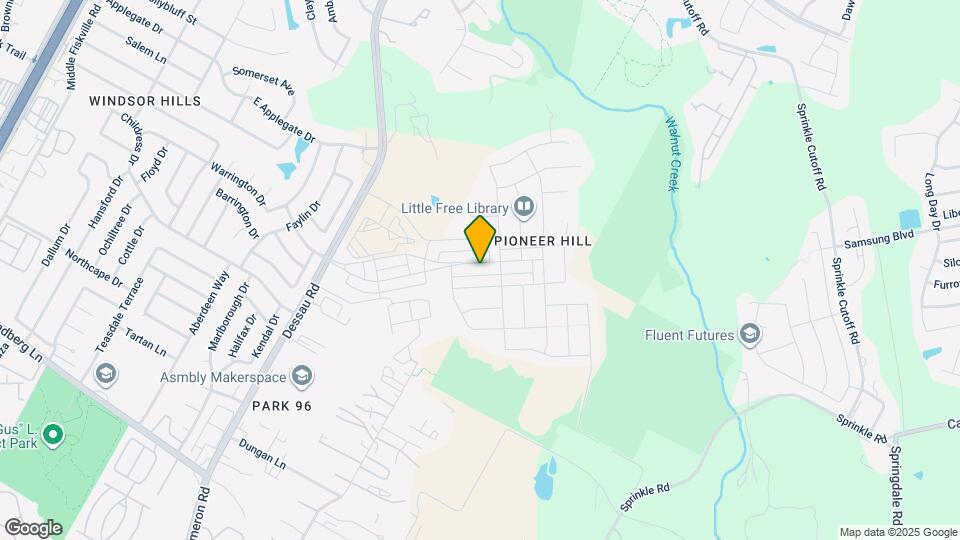 2017 Arborside Dr Map and Location Details
