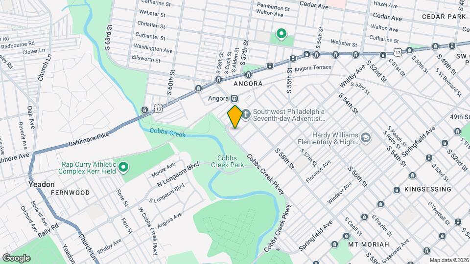 5853 Ashland Ave Mapa y Detalles de la Ubicación