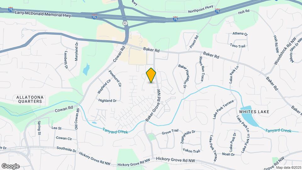 600 Rosehip Ln Map and Location Details