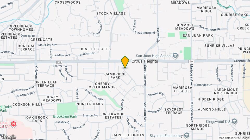 6111 Shupe Dr Map and Location Details