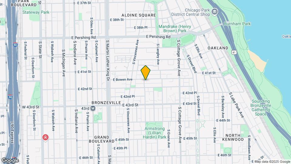 603 E Bowen Ave, Unit 1 Mapa y Detalles de la Ubicación